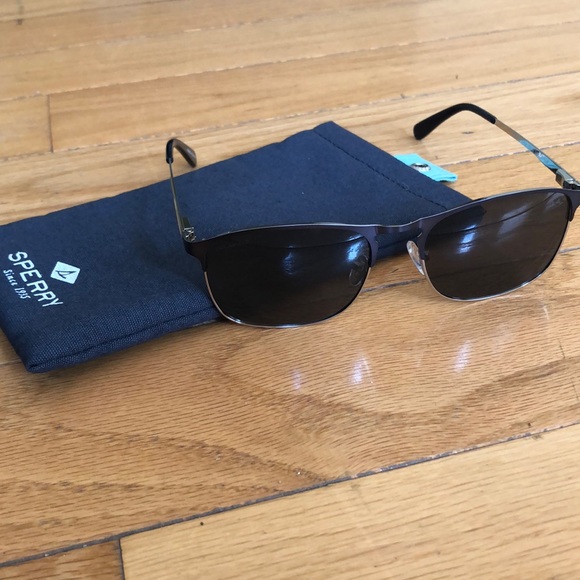 Sperry Matte Navy & Silvertone Whitecap Sunglasses - Picture 4 of 7